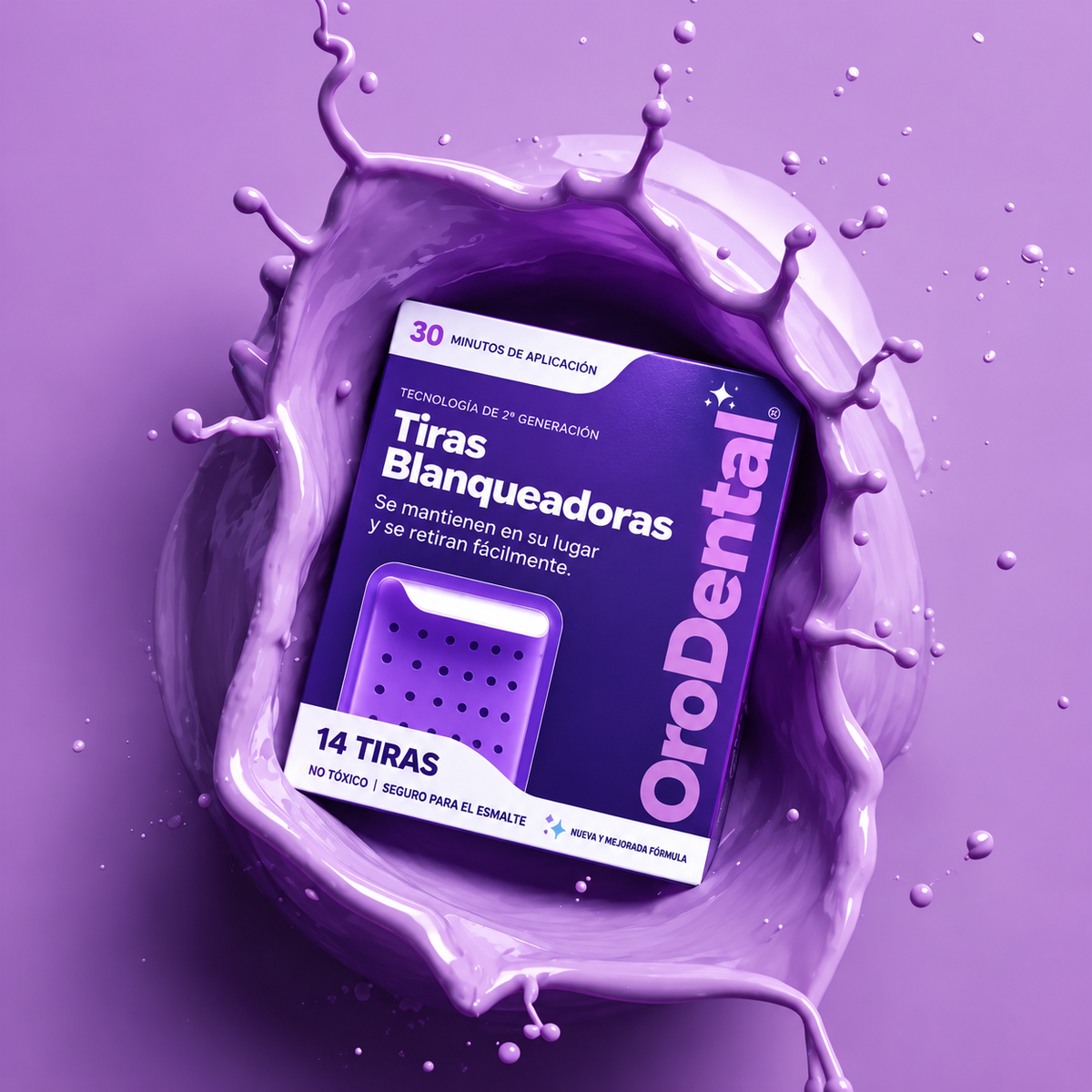 Tiras blanqueadoras de dientes OroDental